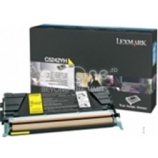 Cartus toner Lexmark C524 color Yellow 5K high yield - C5242YH